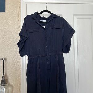 Women’s navy blue jump suit